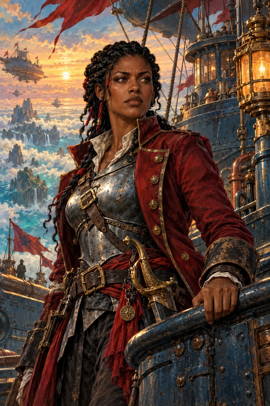 Ysra Kest • Captain of the Red Mercy